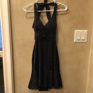 CLOSED Black glittery dress